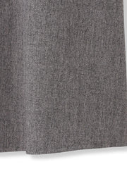 ミックスツイード×レザーライクジャンスカ≪洗濯機で洗える≫