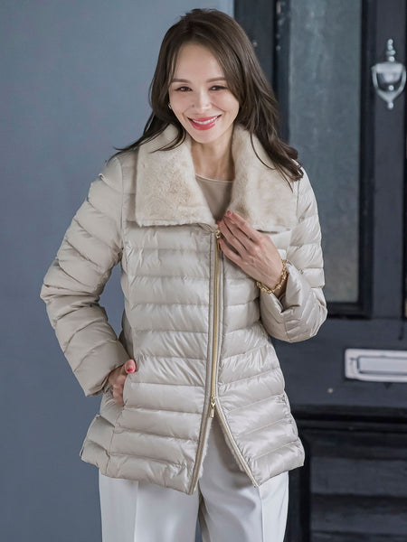 襟ファーダウン