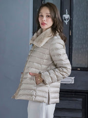 襟ファーダウン