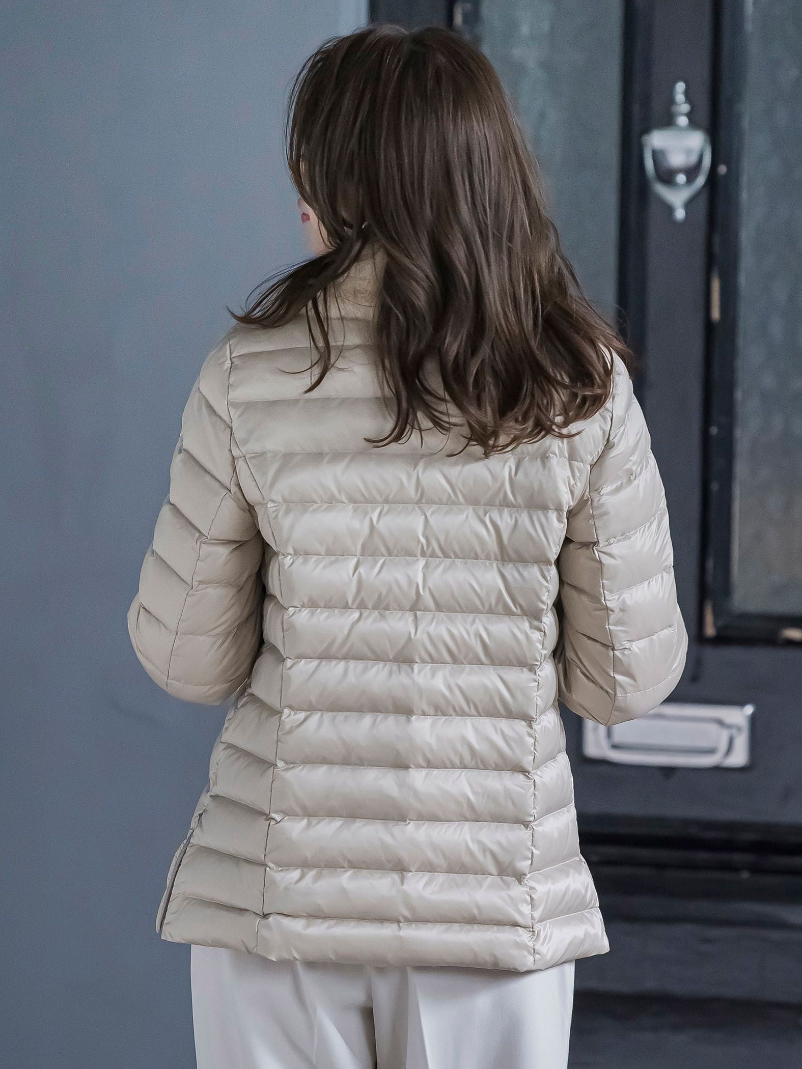 襟ファーダウン