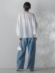 ブレードブラウス≪洗濯機で洗える≫