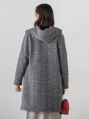 【WEB限定】≪秋冬中間アウター≫裏起毛コーディガン