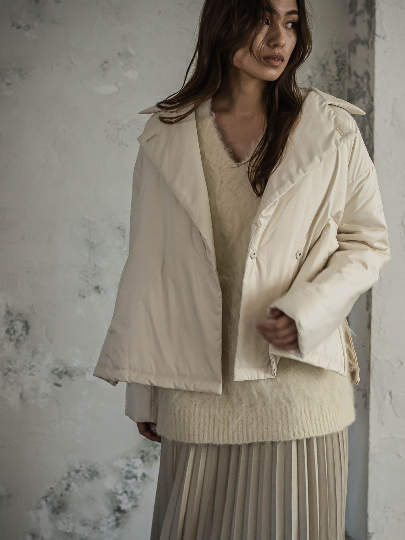 THINDOWNチェスタージャケット≪洗濯機で洗える≫