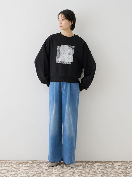 レースドッキングプルオーバー