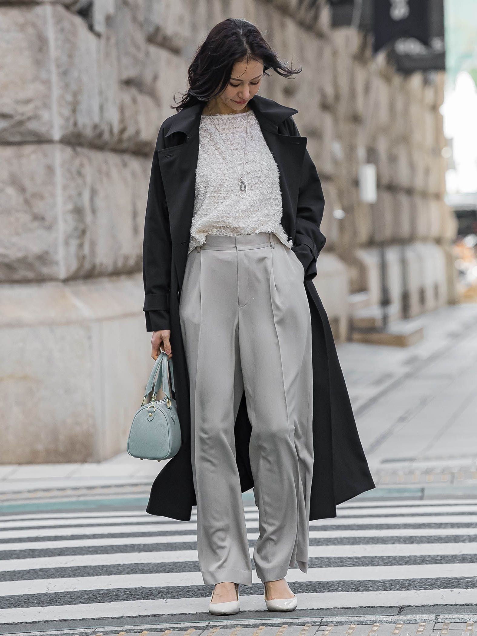 【ラク軽トレンチ】ラグランスリーブスプリングコート