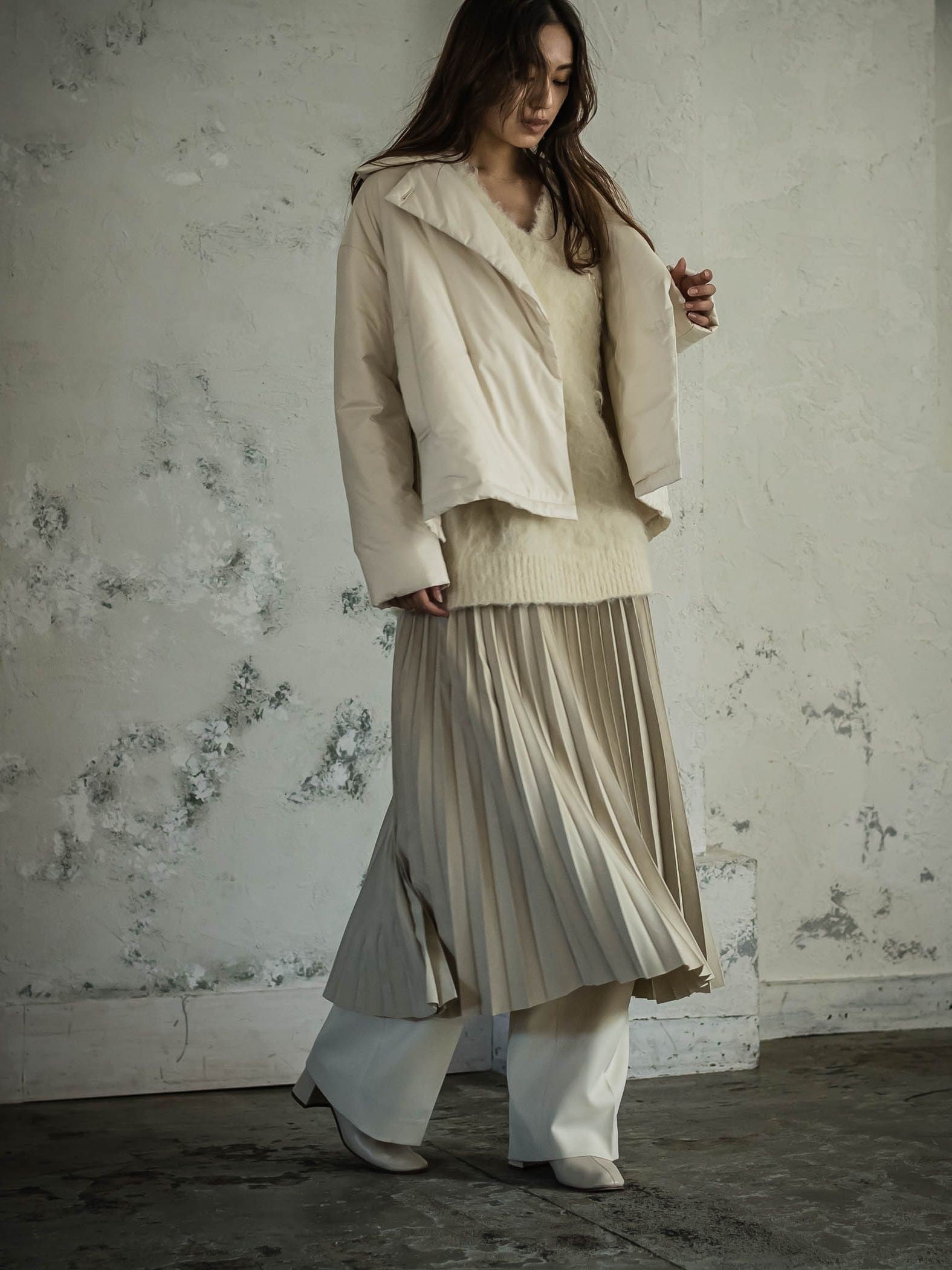 THINDOWNチェスタージャケット≪洗濯機で洗える≫