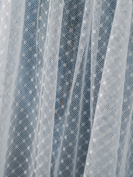 チュールドットチュニックプルオーバー≪洗濯機で洗える≫