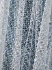 チュールドットチュニックプルオーバー≪洗濯機で洗える≫