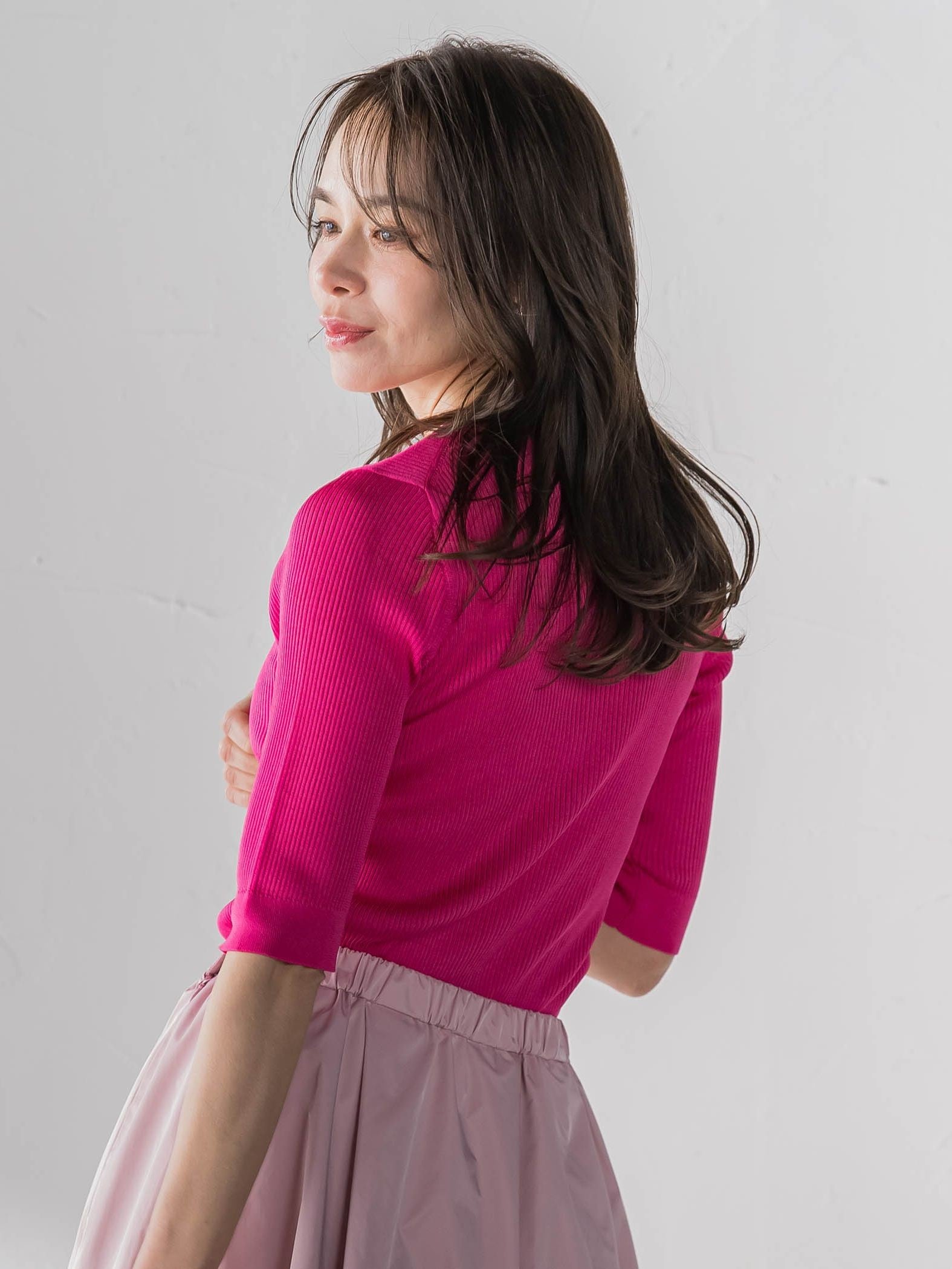 LUCINDAリブニット