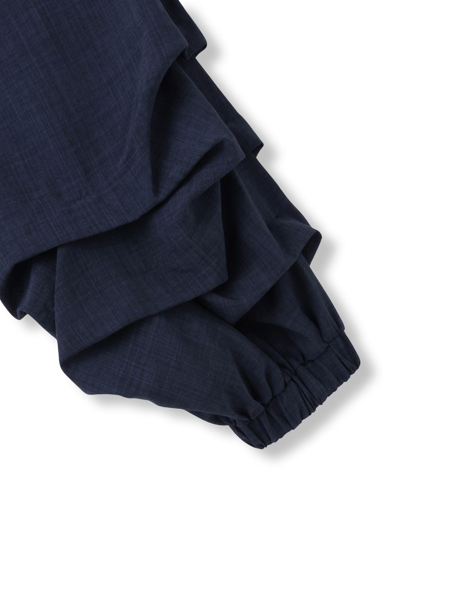 ホイップスリーブノーカラーブルゾン