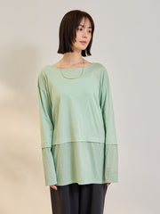 《予約》【連休。涼。軽やかに。】ドッキングシアーロンT《UVケア》