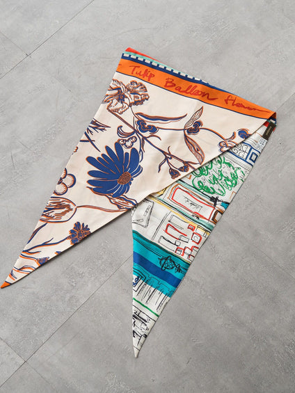 【manipuri】＜ダイヤ型スカーフ＞