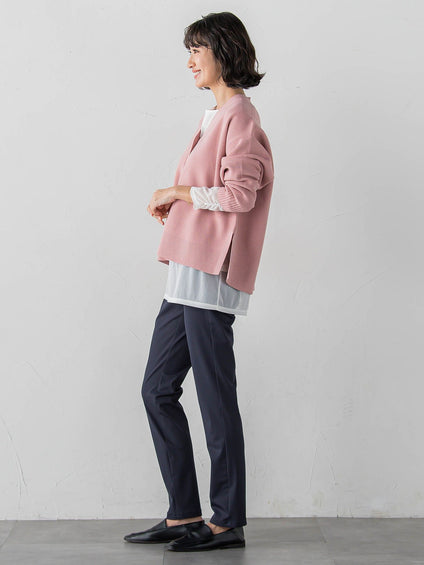 【WEB限定カラーあり】スポンディッシュニットカーディガン