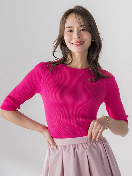 LUCINDAリブニット