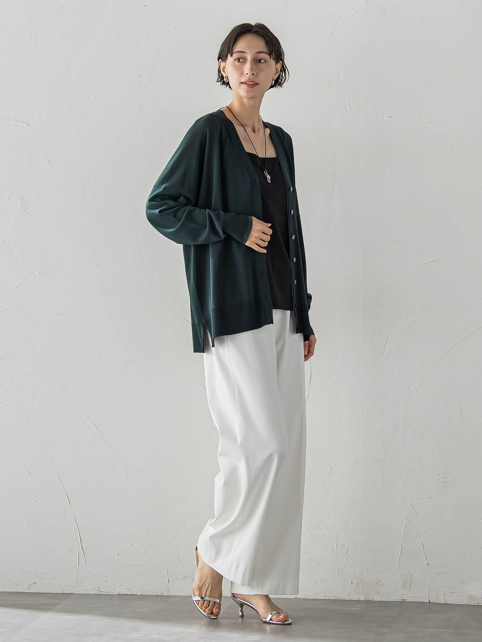 Tシャツニットカーディガン