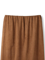 ストレッチフェイクスウェードナロースカート
