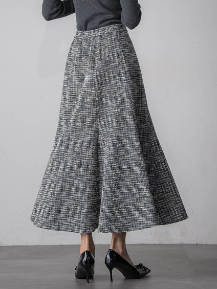 ツイードラメマーメイドスカート