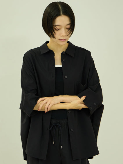 【涼やかストレッチ】ゆったりシャツ