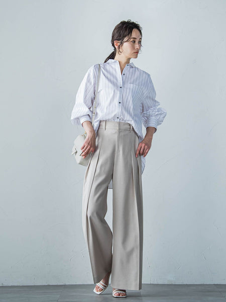 Leeコラボ】デニムワイドパンツ | パンツ | 31 Sons de mode(トランテアン ソン ドゥ モード) 公式オンラインストア