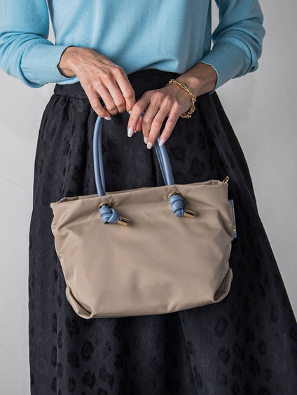 【VIOLAd'ORO】ノットハンドルナイロントート