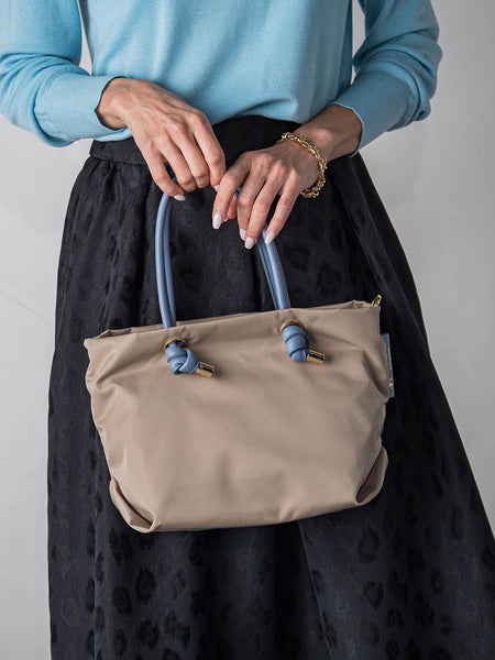 【VIOLAd'ORO】ノットハンドルナイロントート