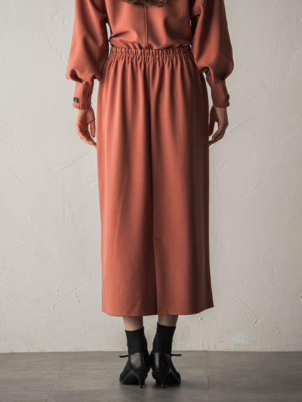 ジョーゼットダンボールAラインスカート≪セットアップ対応/洗濯機で洗える≫