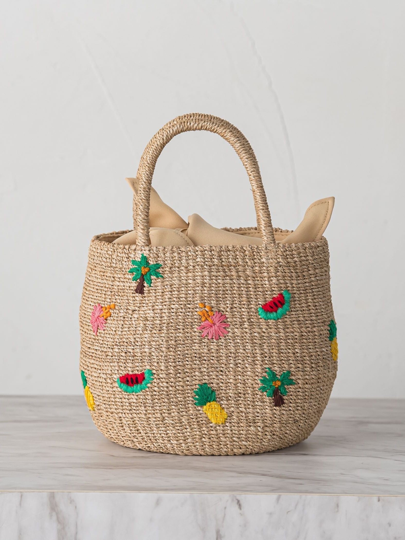 【BAGMATI】ミニ刺繍バケット［BBK26-SS12］