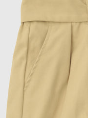 【大人の抜け感】ツイルチノワイドパンツ