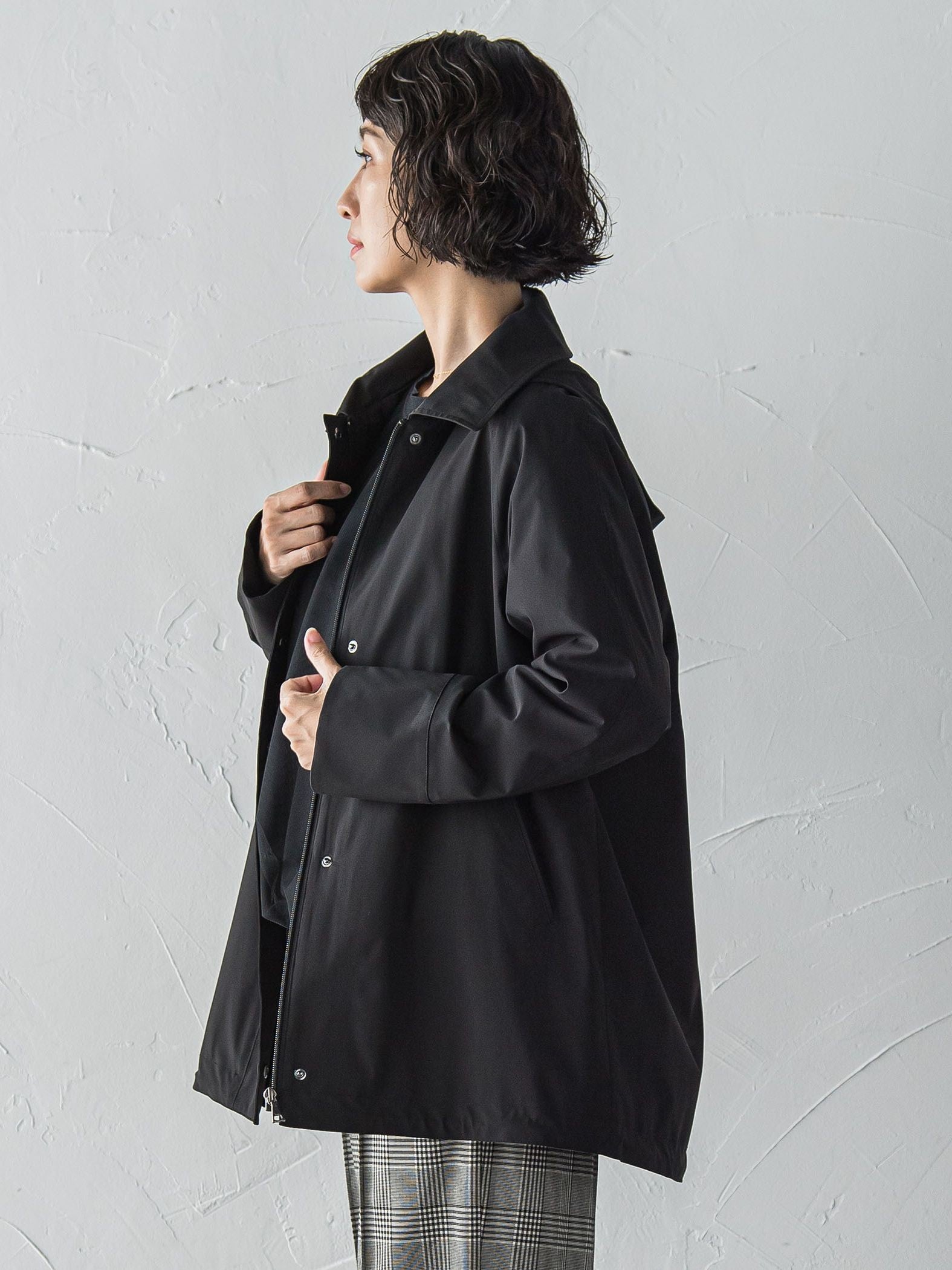 パーテーションダウンステンジャケット≪洗濯機で洗える≫