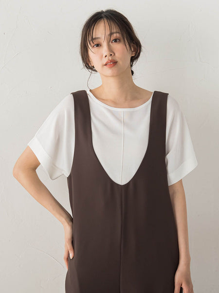 半袖Basicニット