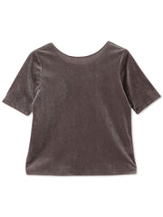 【WEB＆一部店舗限定】シアーベロアバックシャンカットソー