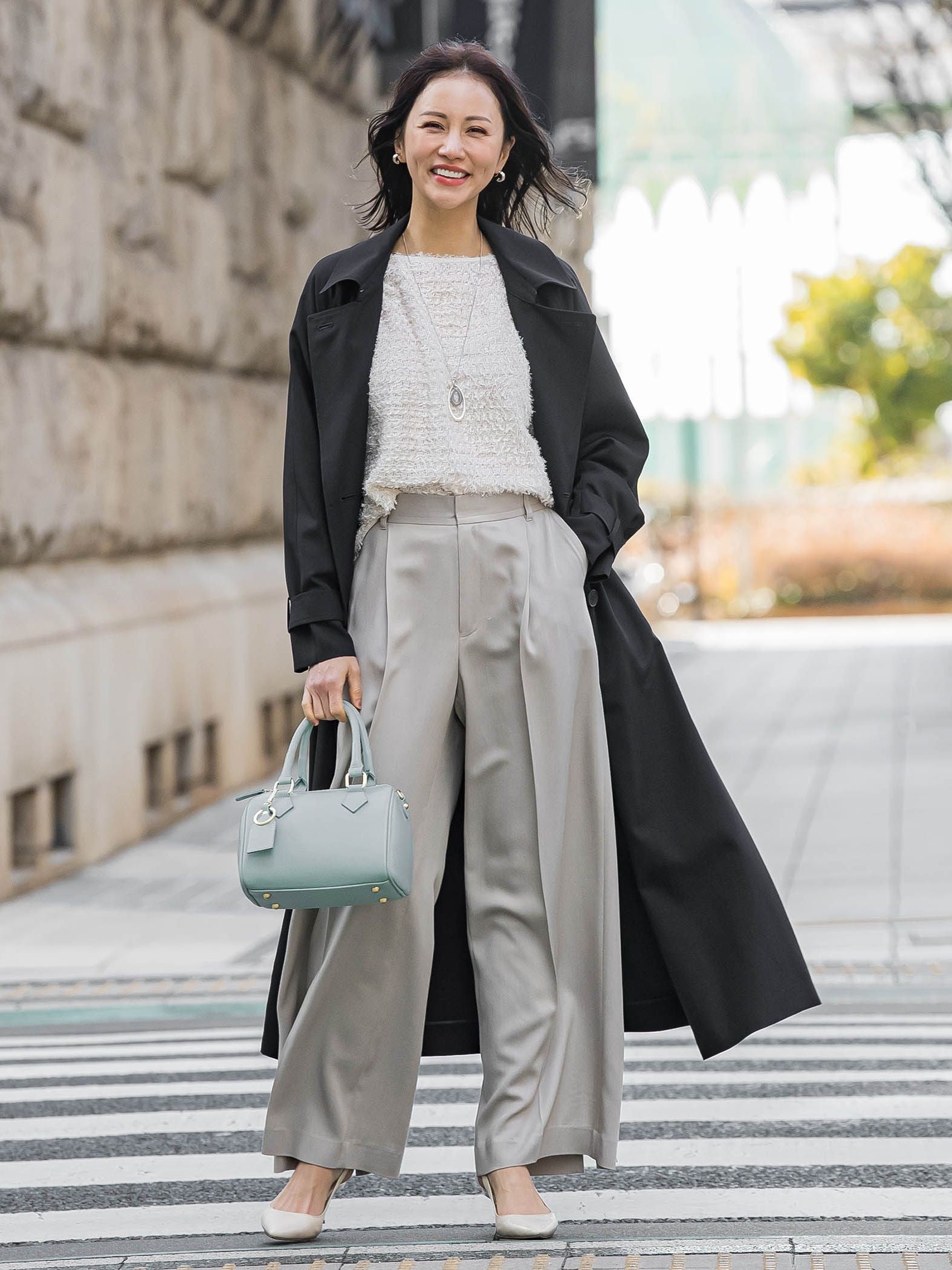 【ラク軽トレンチ】ラグランスリーブスプリングコート