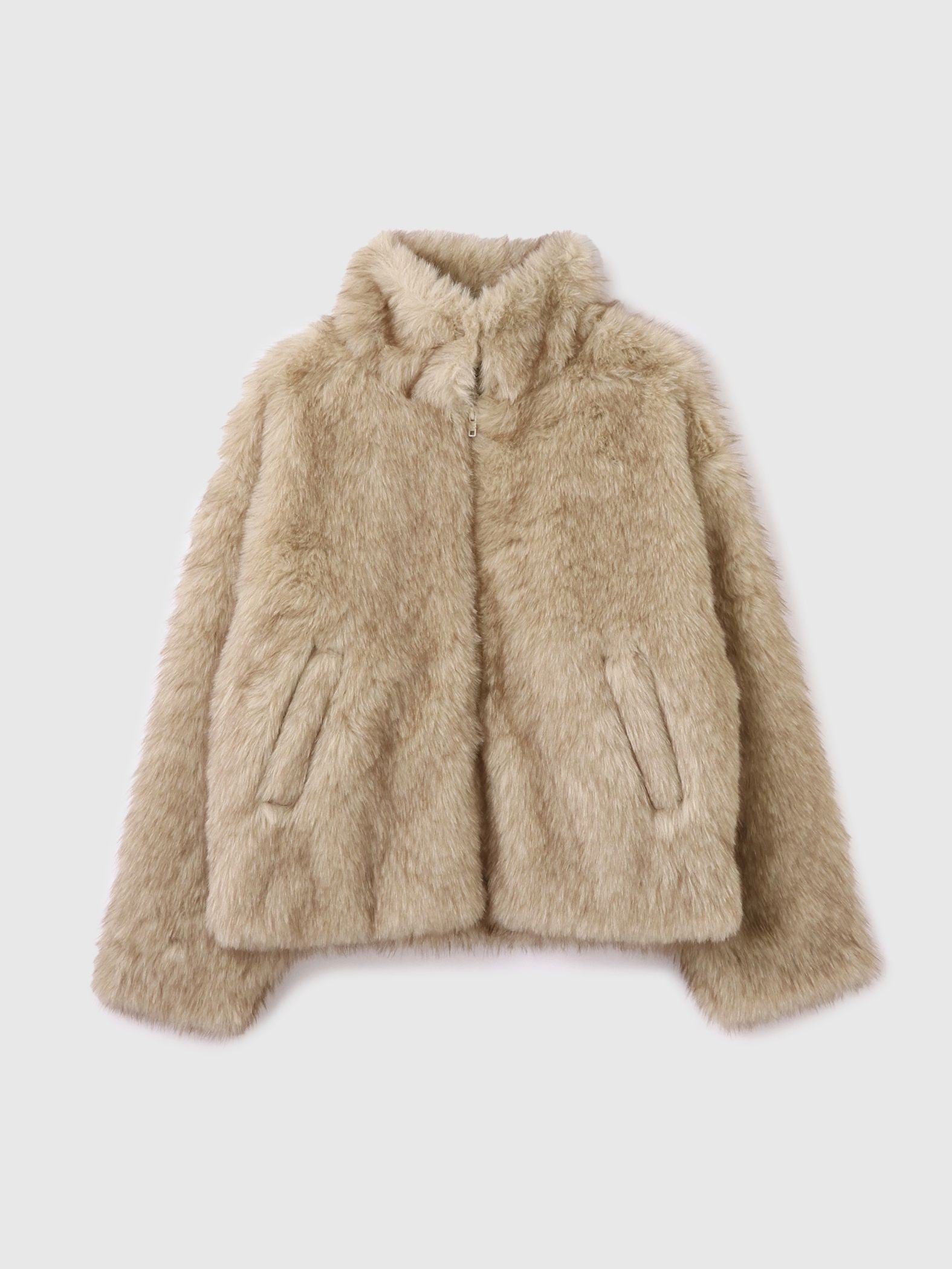 フェイクファージャケット