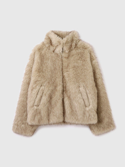 フェイクファージャケット