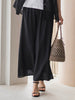 【SETUP対応】リネンライクシアーボイルワイドパンツ