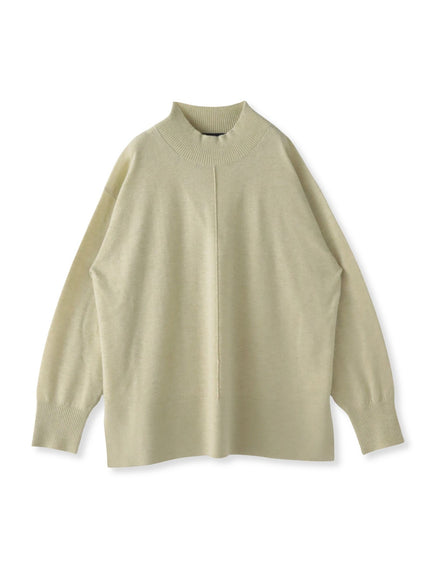 【新色追加】ファインウールハイネックニット