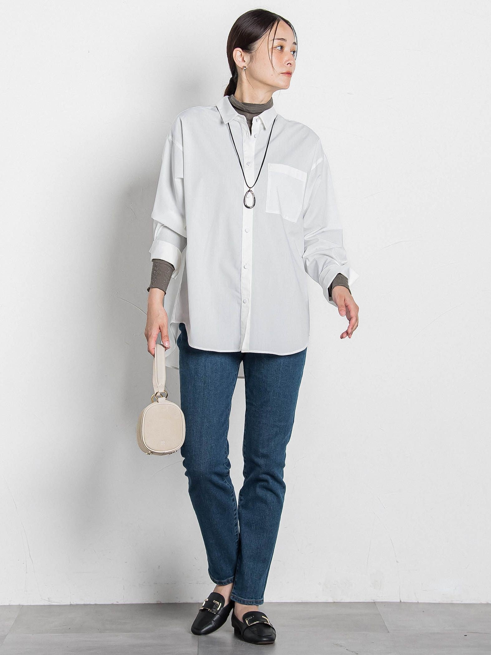 【WEB限定】365デニムパンツ スキニーシルエット≪洗える≫