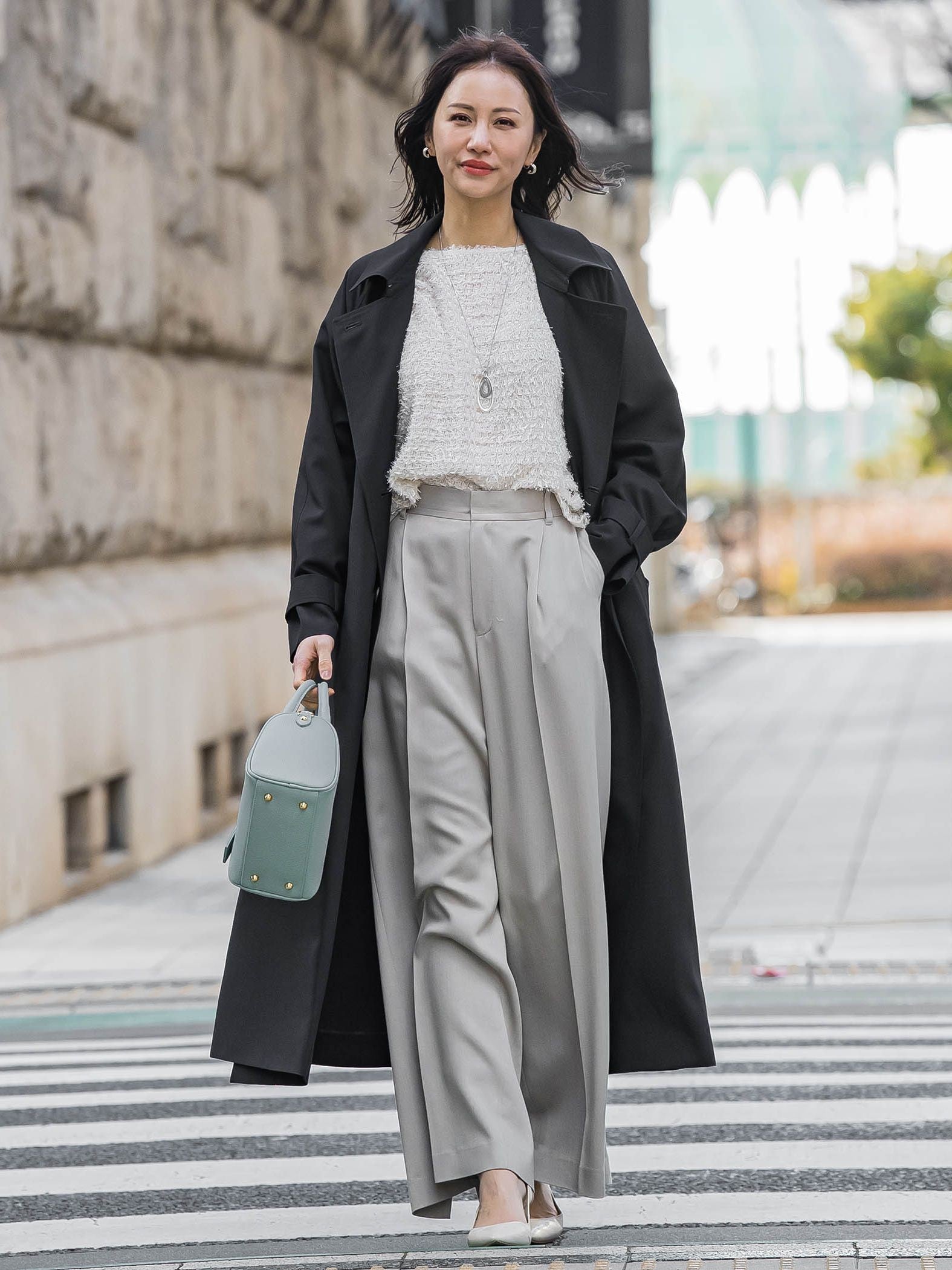 【ラク軽トレンチ】ラグランスリーブスプリングコート