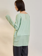 《予約》【連休。涼。軽やかに。】ドッキングシアーロンT《UVケア》