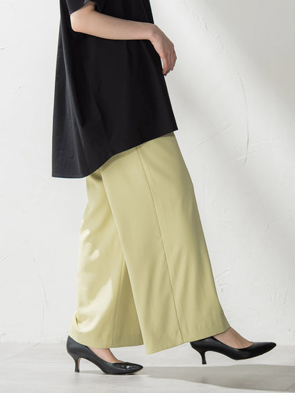 【WEB限定】タンブラーブッチャーワイドパンツ≪手洗い可能≫