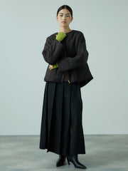 ひょうたんキルトリバーシブルZIPジャケット