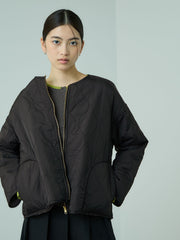 ひょうたんキルトリバーシブルZIPジャケット