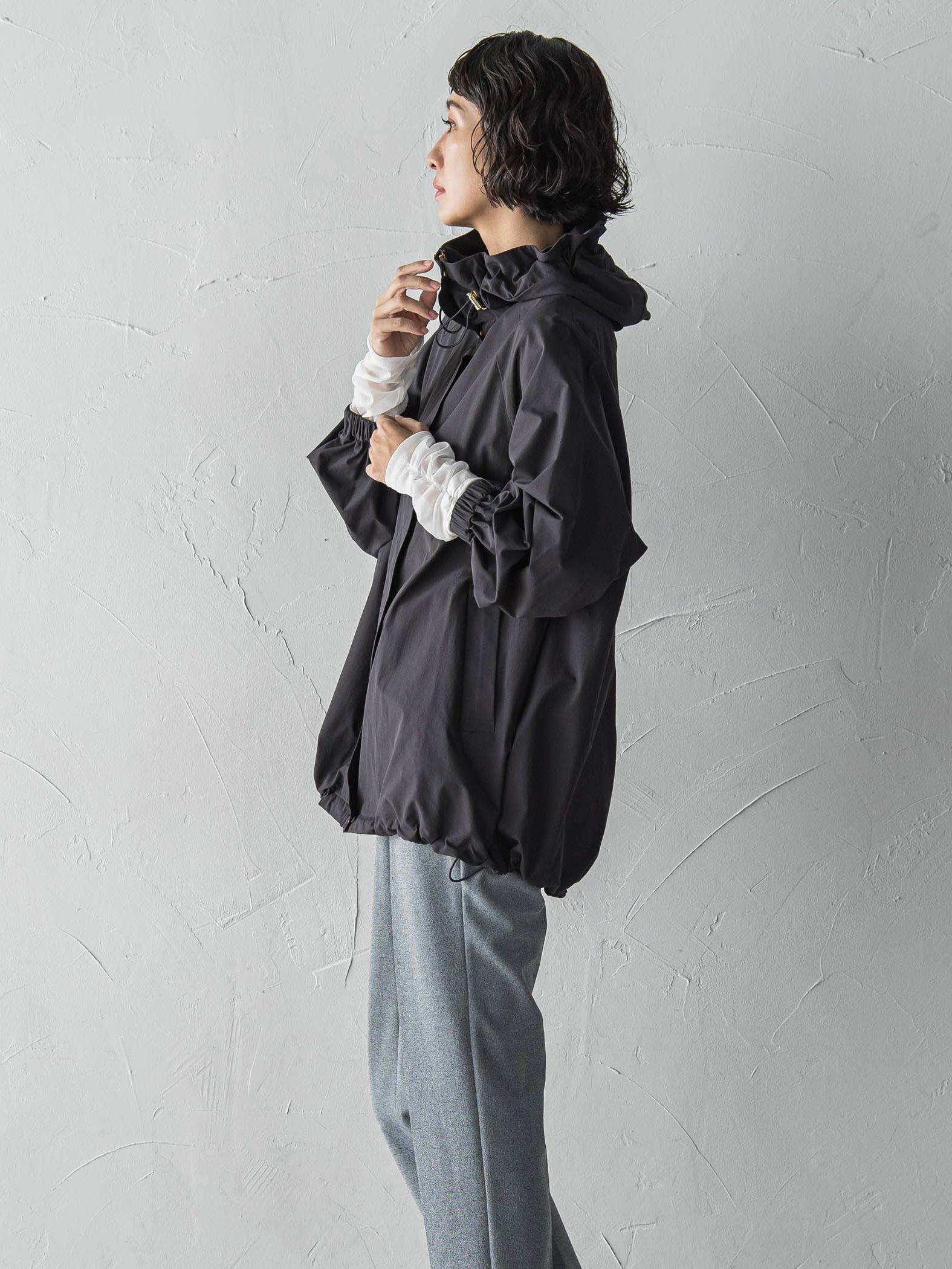 【WEB限定】”シルエット自在な毎日着たくなる”マウンテンパーカー