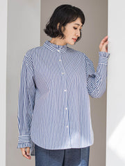 【大きいサイズ】ネックフリルブラウス