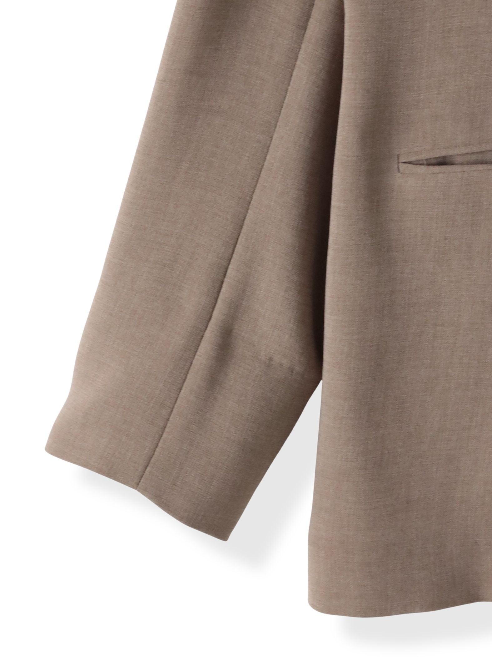 【旅楽シリーズ/極】メランジツイルジャケット≪手洗い可能≫