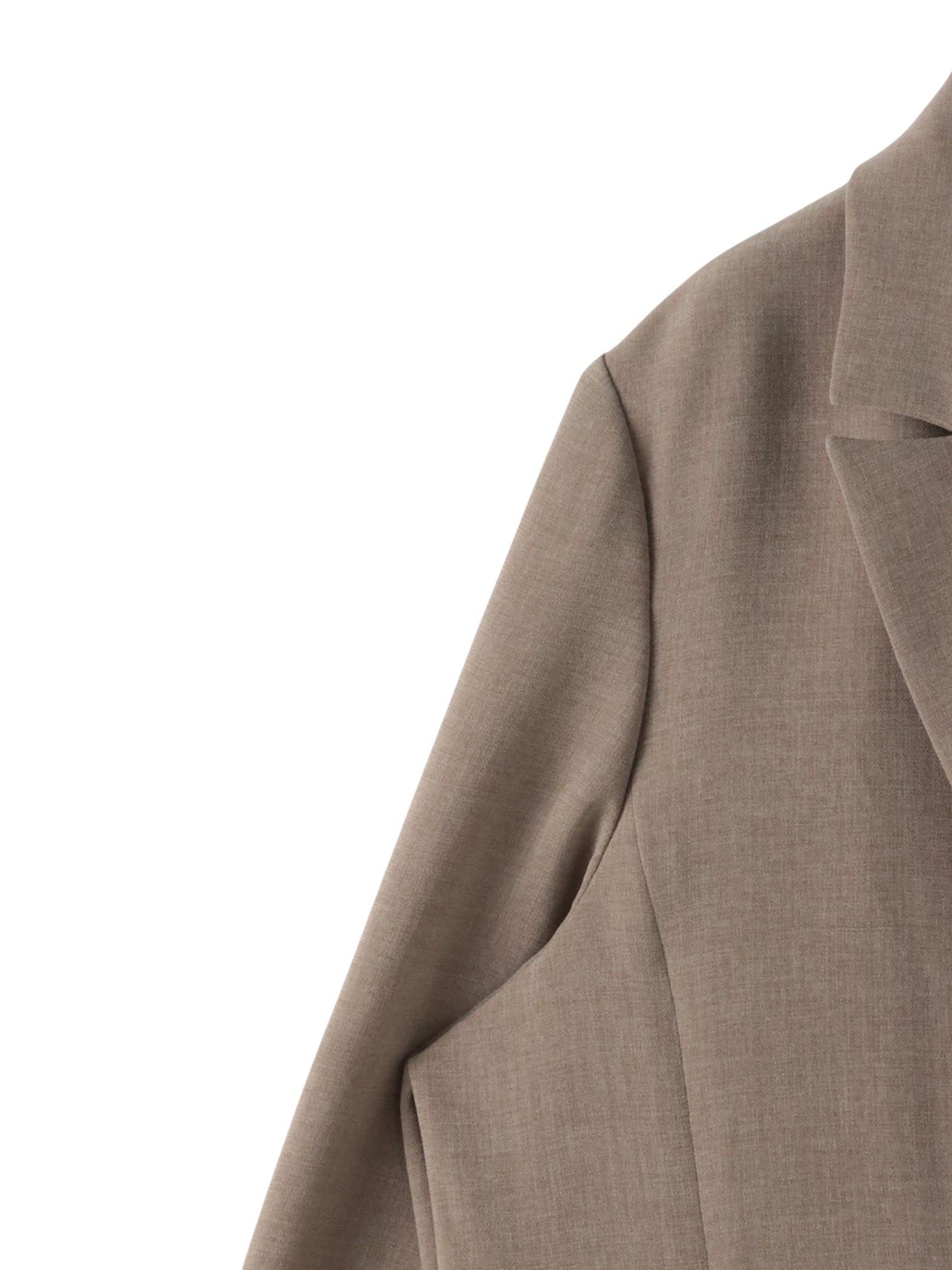 【旅楽シリーズ/極】メランジツイルジャケット≪手洗い可能≫