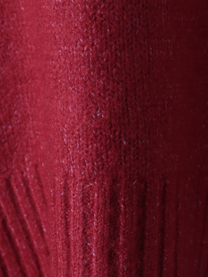 【WEB限定】”毎日頼れる”ゆったりモックネックニット