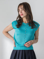 LUCINDA前後2wayパールニット