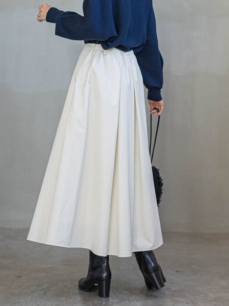 タフタタックスカート≪洗濯機で洗える≫