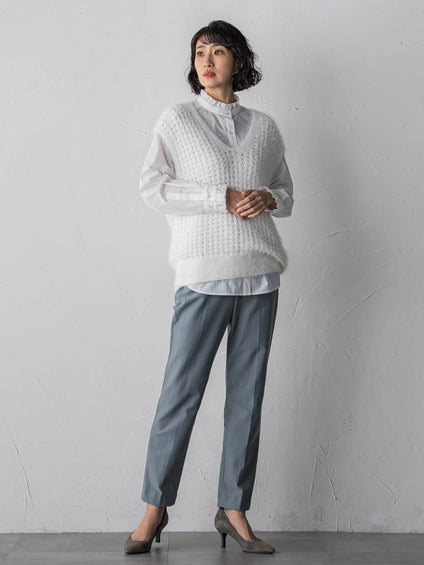 【大きいサイズ】<極>”ラクきれい”裏起毛ジョグパン